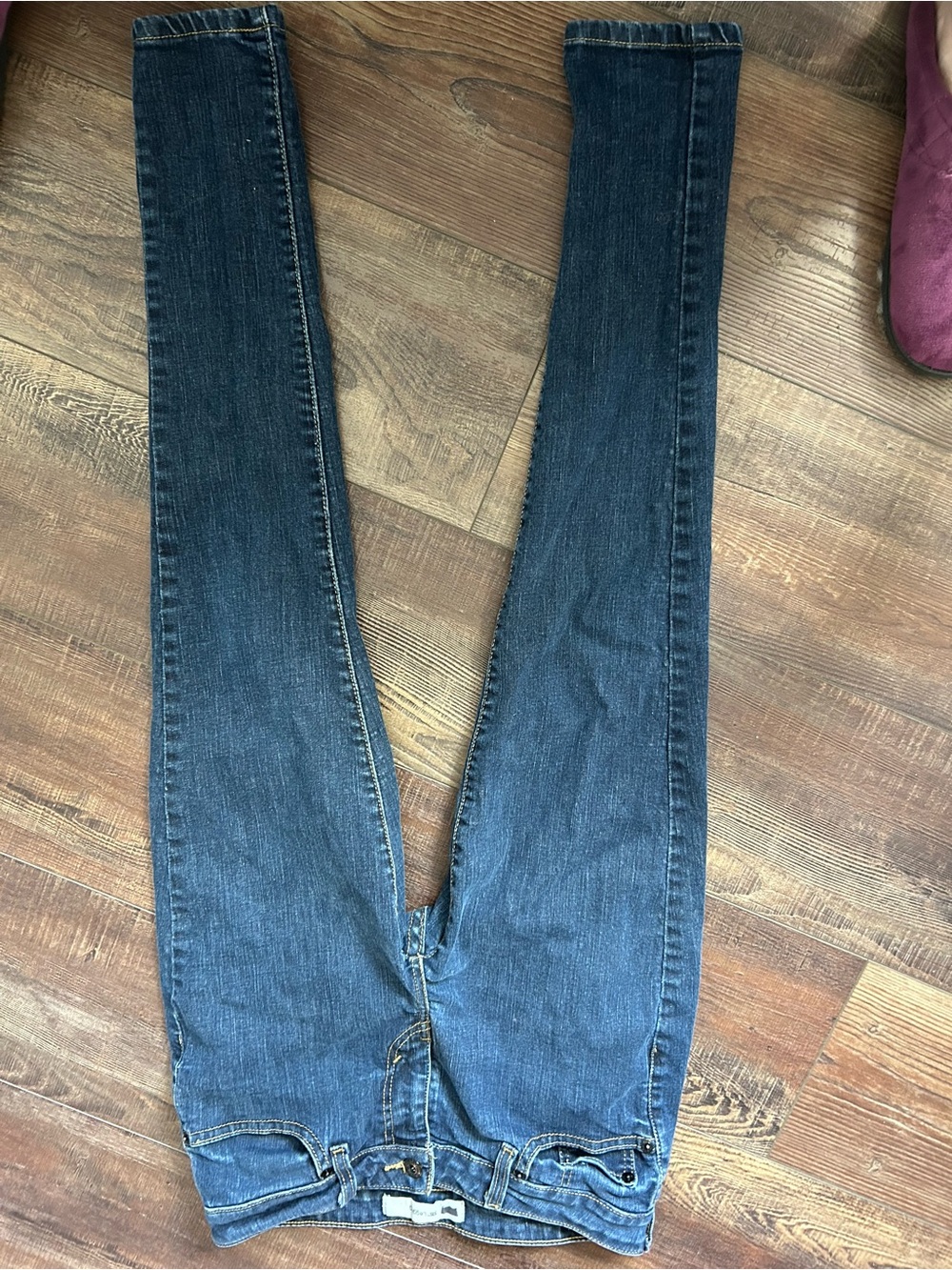Levi's 535 Legging Jeans Women's Size 9 Short Dark Wash Super Skinny Stretch